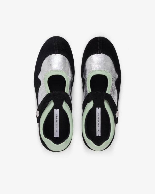 Cecilie Bahnsen - Women's CBcosmo Sneakers - (Black/Silver/Mint)