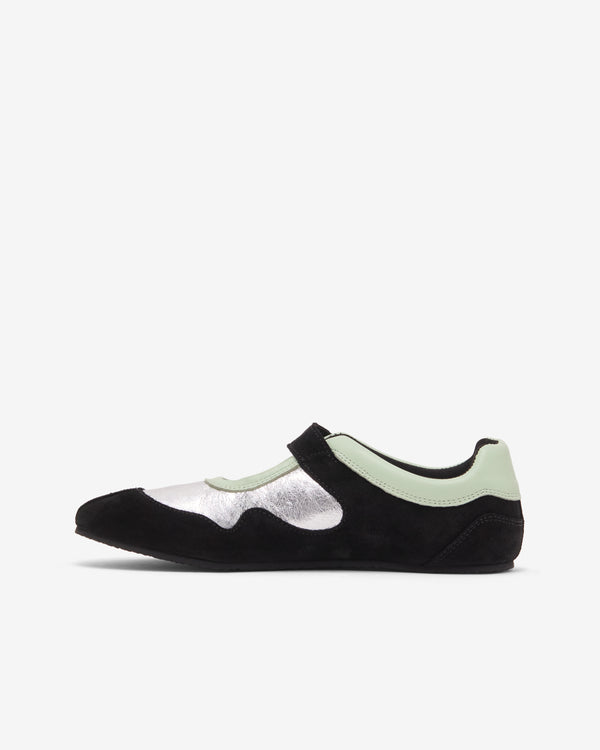 Cecilie Bahnsen - Women's CBcosmo Sneakers - (Black/Silver/Mint)