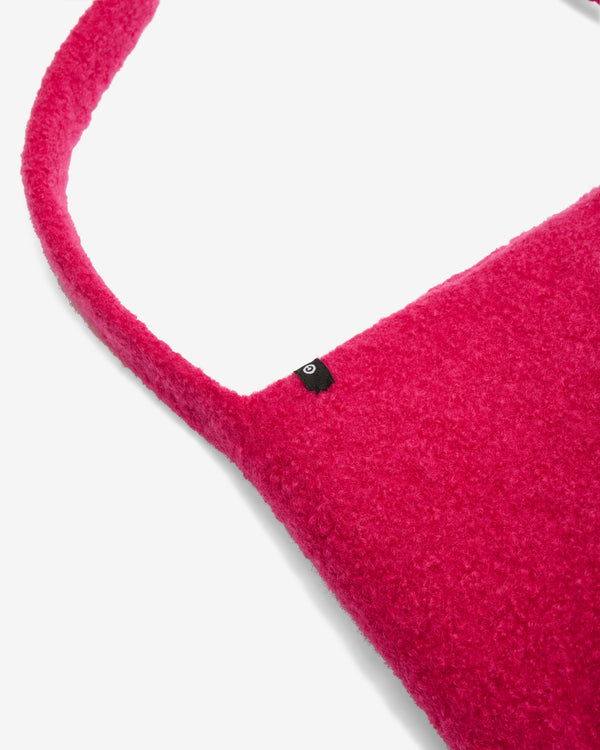 Cecilie Telle - Women's Long Strap Bucket Bag - (Rasberry)