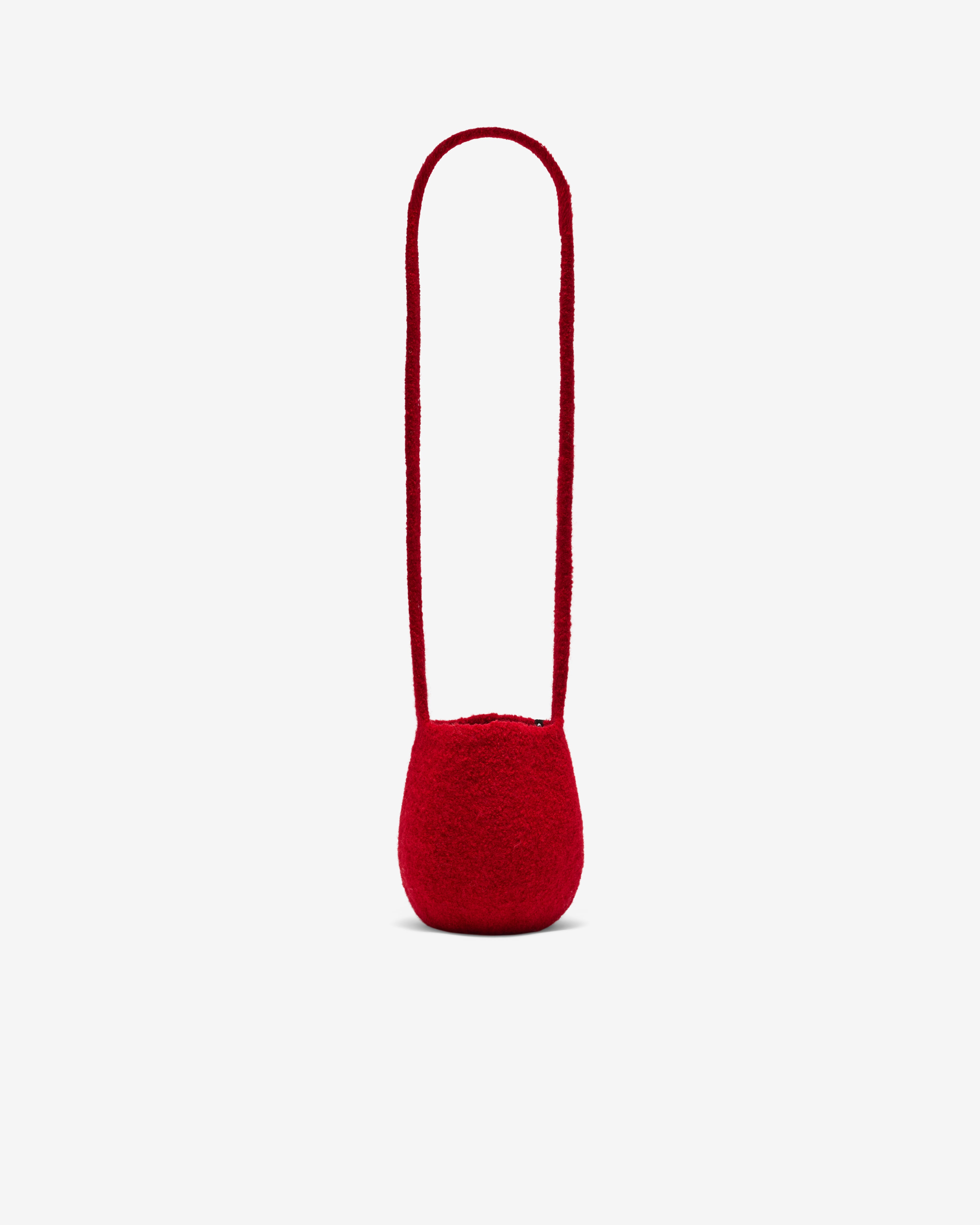 Cecilie Telle: Women's Ball Bag (Deep Red) | Dover Street Market