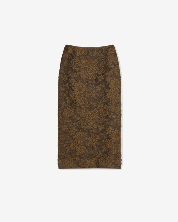 Cecilie Bahnsen - Women's Uka Skirt - (Brown)