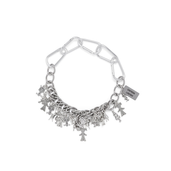 Chopova Lowena - Women’s Lots Of Ladies Curb Necklace - (Silver)