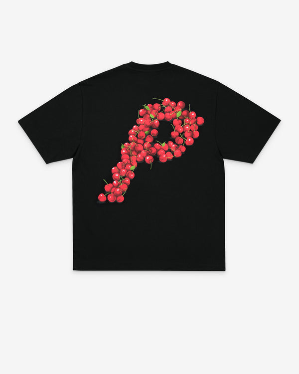 Palace - Men's Cherry P T-Shirt - (Black)
