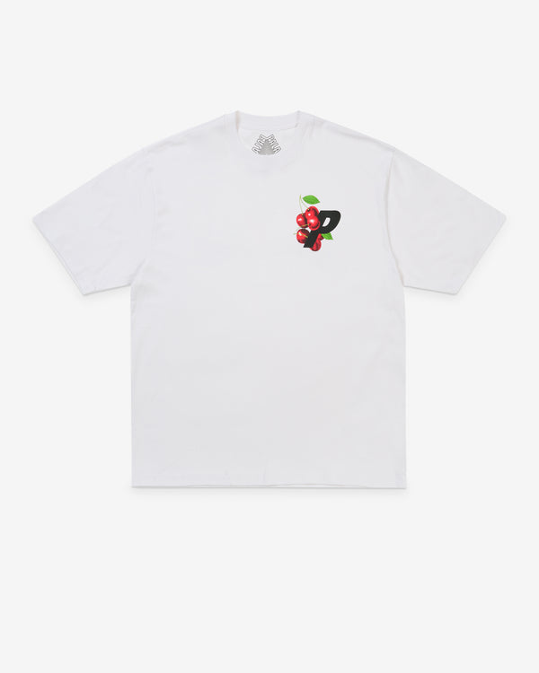 Palace - Men's Cherry P T-Shirt - (White)