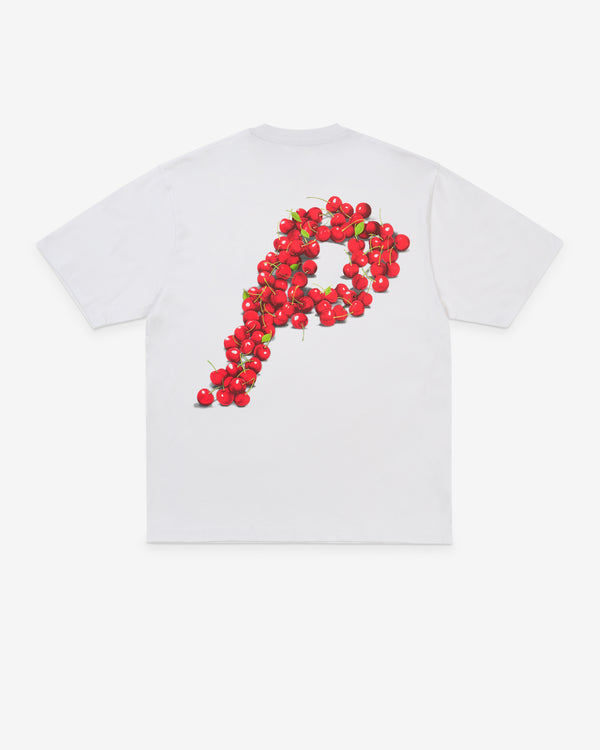 Palace - Men's Cherry P T-Shirt - (White)