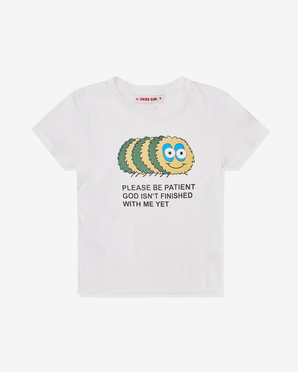 China Girl - Please Be Patient Perfect Baby T-Shirt - (White)