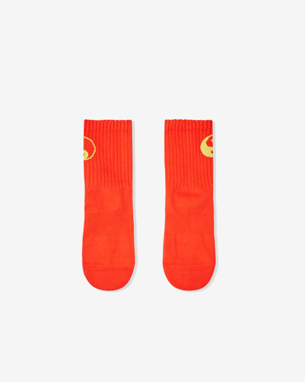 China Girl - Women's Yin Yang Socks - (Red)