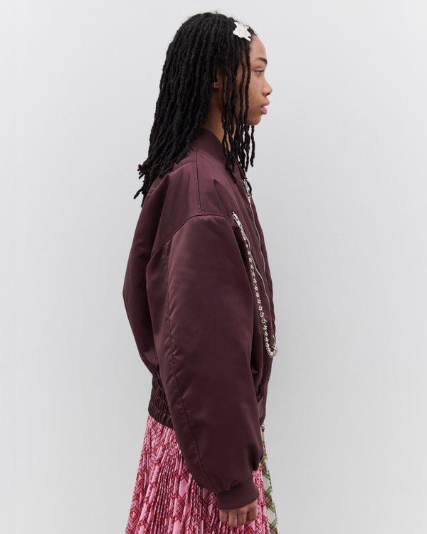 Chopova Lowena - Women’s Helter Bomber Jacket - (Brown)