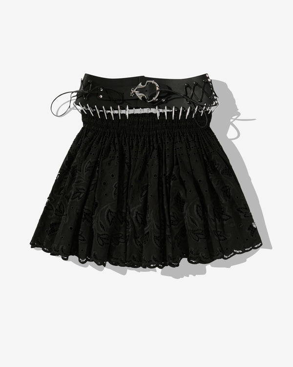 Chopova Lowena - Women's Holit Smocked Skirt - (Black)
