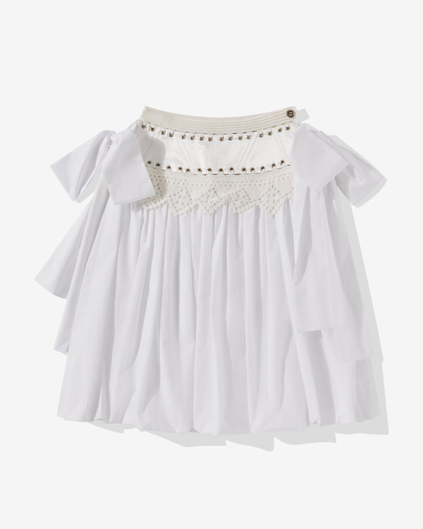 Chopova Lowena - Women's Gentry Bubble Skirt - (White)