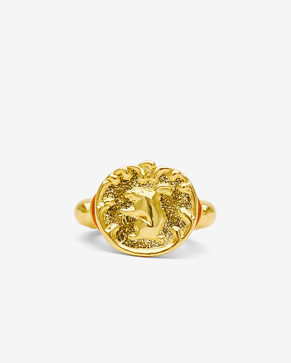 Chopova Lowena - Women's Ornate Bunny Ring - (Gold)