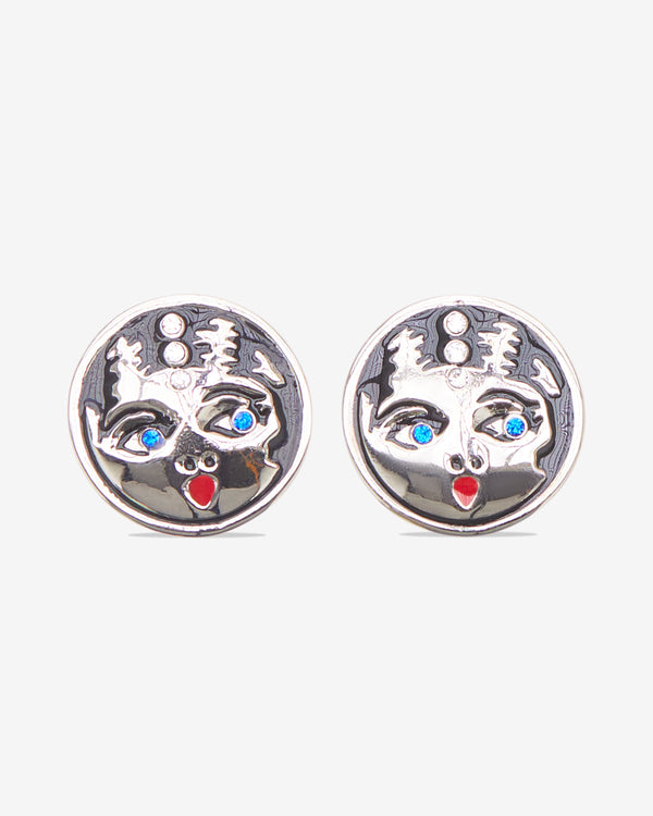 Chopova Lowena - Women's Lippy Earring - (Silver)