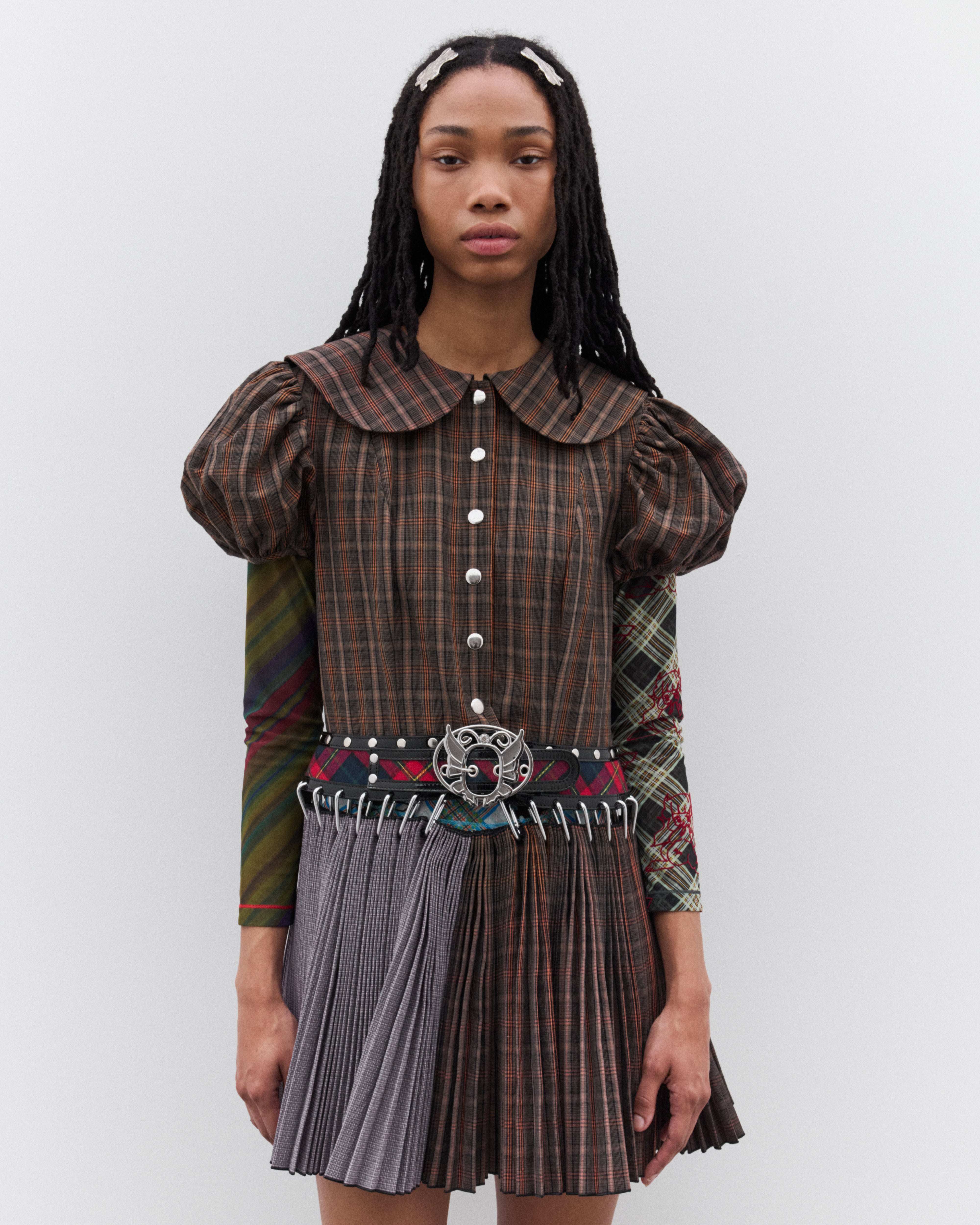 Chopova Lowena: Women's Carabimner Dress (Multi) | Dover Chopova Lowena: Women's Carabimner Dress (Multi) | Dover