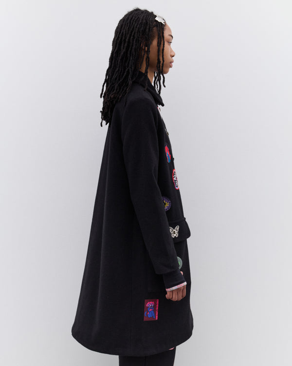 Chopova Lowena - Women’s Butterfly Coat - (Black)