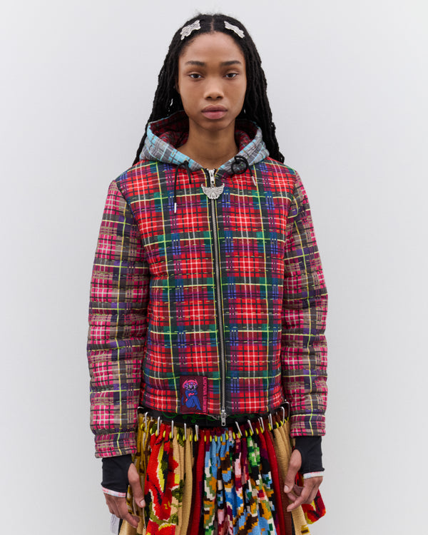 Chopova Lowena - Women’s Tartan Hooded Jacket - (Multi)