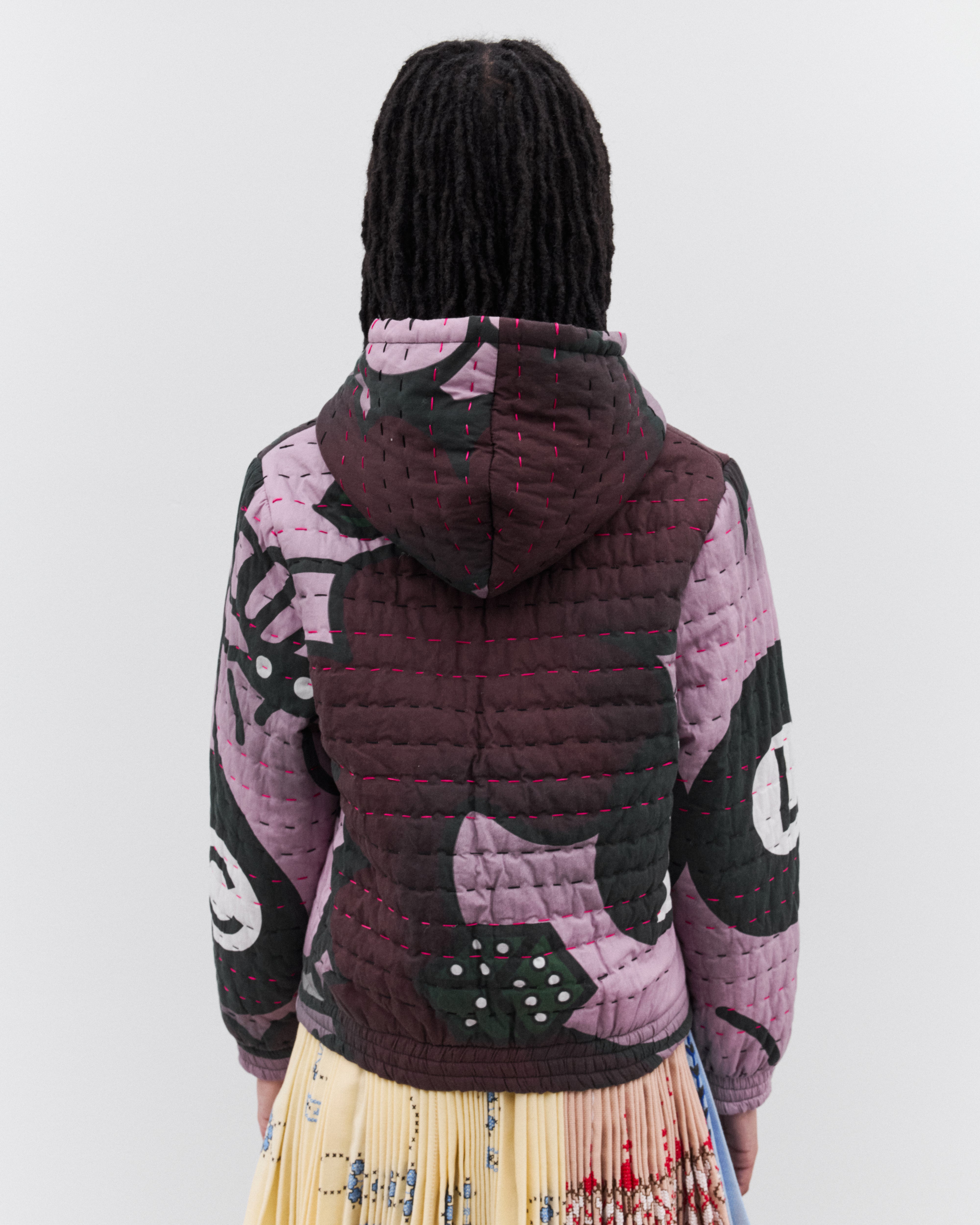 Chopova Lowena: Women's Lucky Lady Hooded Jacket (Multi) | Dover