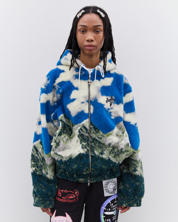 Chopova Lowena - Women’s CL Airlines Oversized Fleece - (Green)