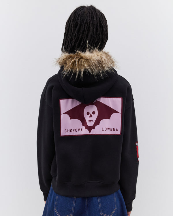 Chopova Lowena - Women’s Full Zip Hoodie - (Black)