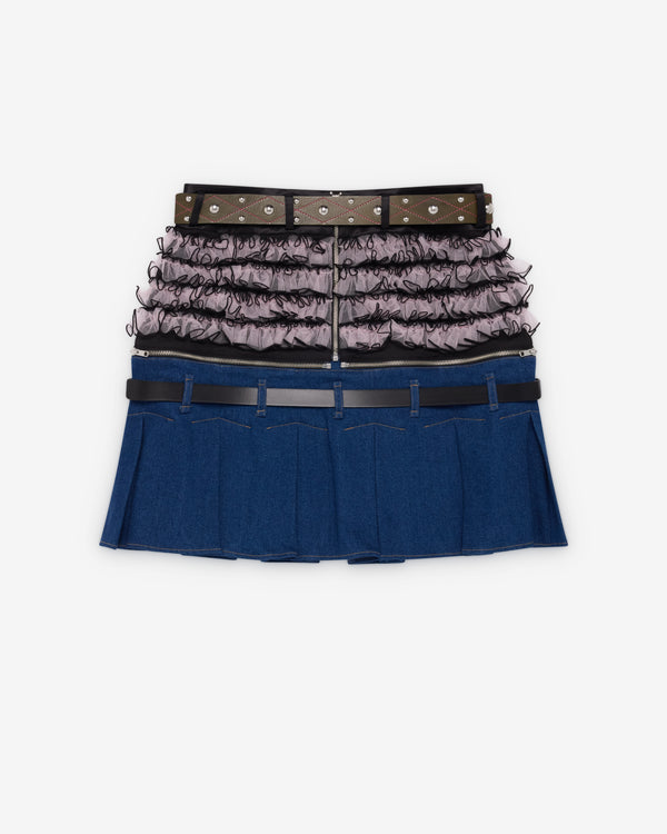 Chopova Lowena - Women's Major Combo Knee Skirt - (Multi)