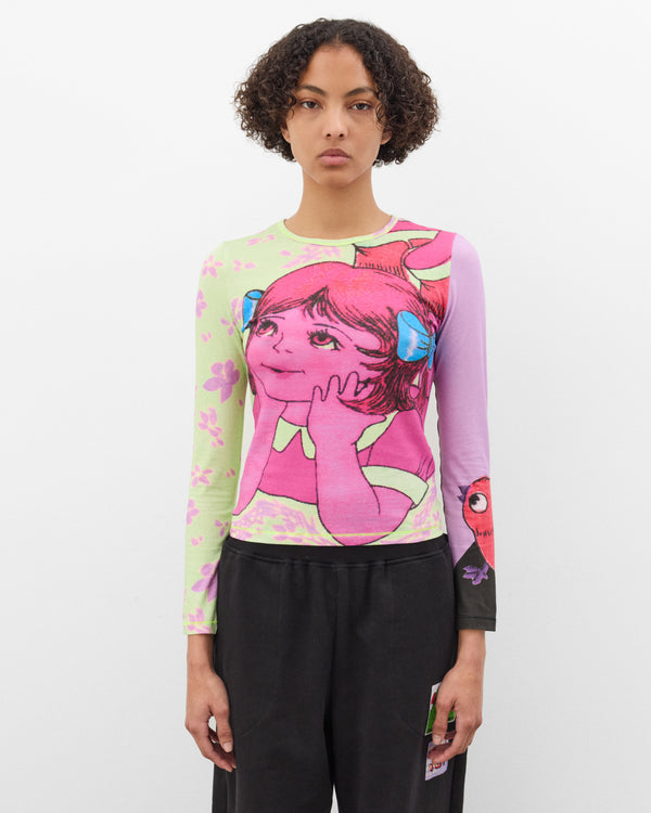 Chopova Lowena - Women's Daydream Fitted Jersey Top - (Multi)