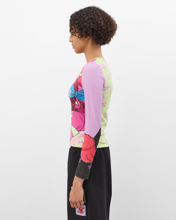 Chopova Lowena - Women's Daydream Fitted Jersey Top - (Multi)