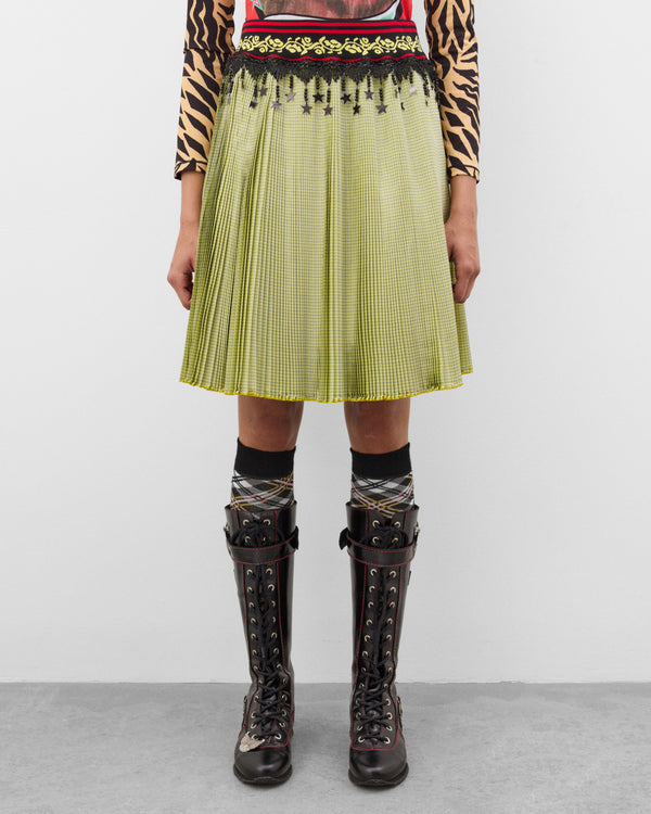 Chopova Lowena - Women's Stacey Knitted Skirt - (Yellow)