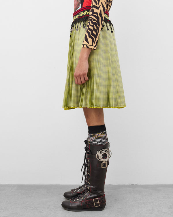 Chopova Lowena - Women's Stacey Knitted Skirt - (Yellow)