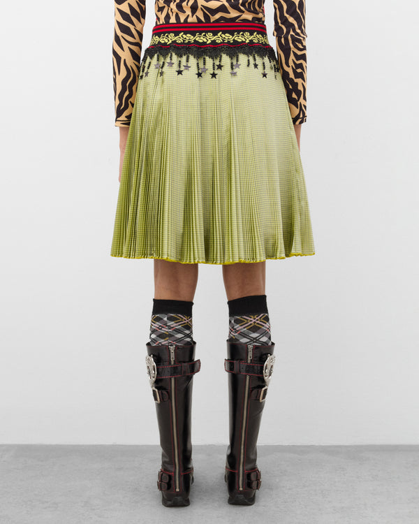 Chopova Lowena - Women's Stacey Knitted Skirt - (Yellow)