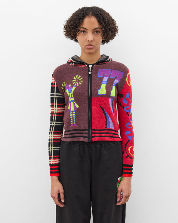 Chopova Lowena - Women's Cheer 77 Hooded Cardigan - (Multi)