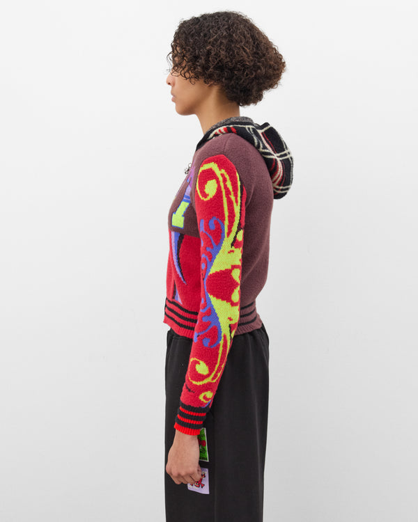 Chopova Lowena - Women's Cheer 77 Hooded Cardigan - (Multi)