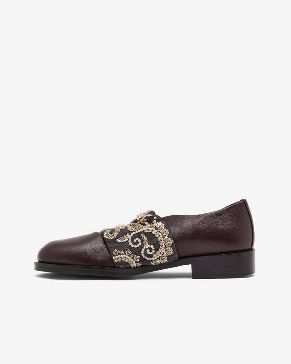 Kartik Research - Men's Holkar Mary Jane - (Oxblood)