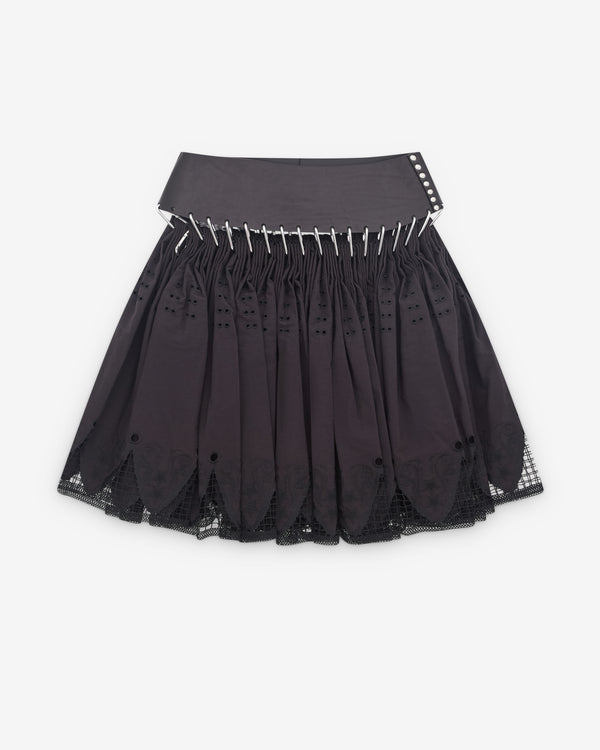 Chopova Lowena - Women’s Groove Carabiner Skirt - (Black)