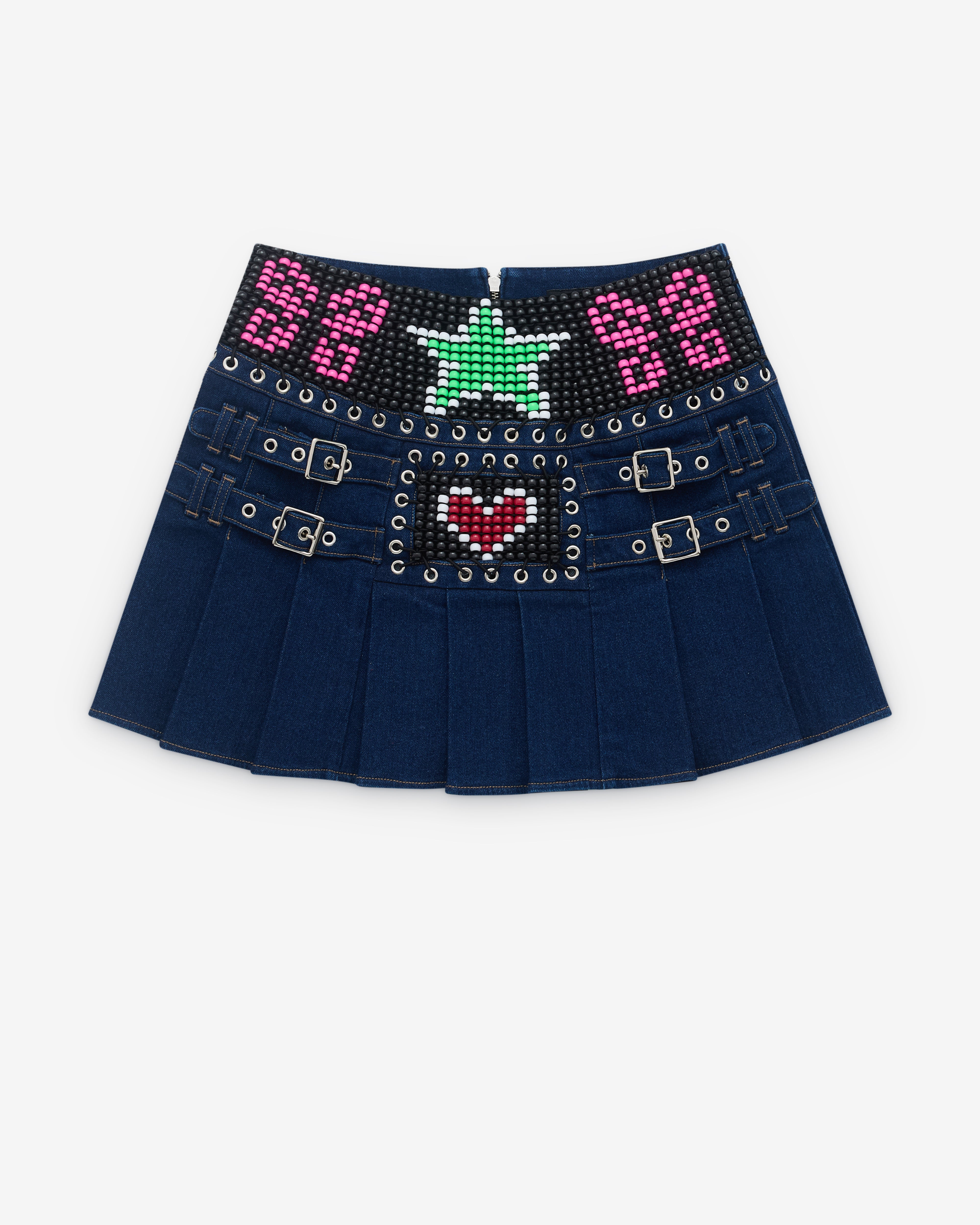 Chopova Lowena: Women's Patty Skirt (Blue) | DSML E-SHOP