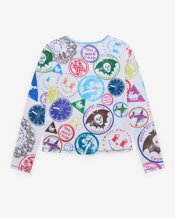 Chopova Lowena - Women’s Stamp It Jersey Top - (Multi)