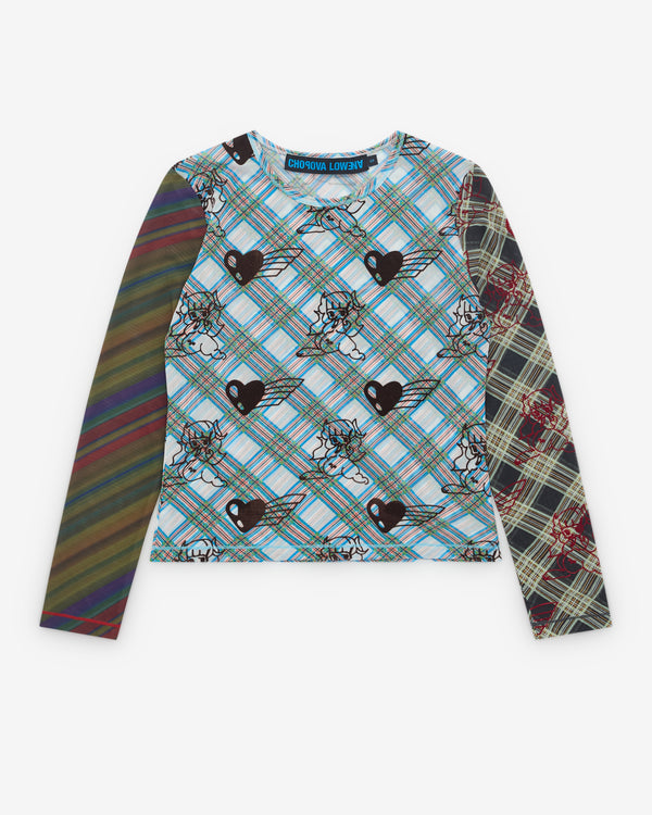 Chopova Lowena - Women’s Bun Gal Flocked Mesh Top - (Multi)