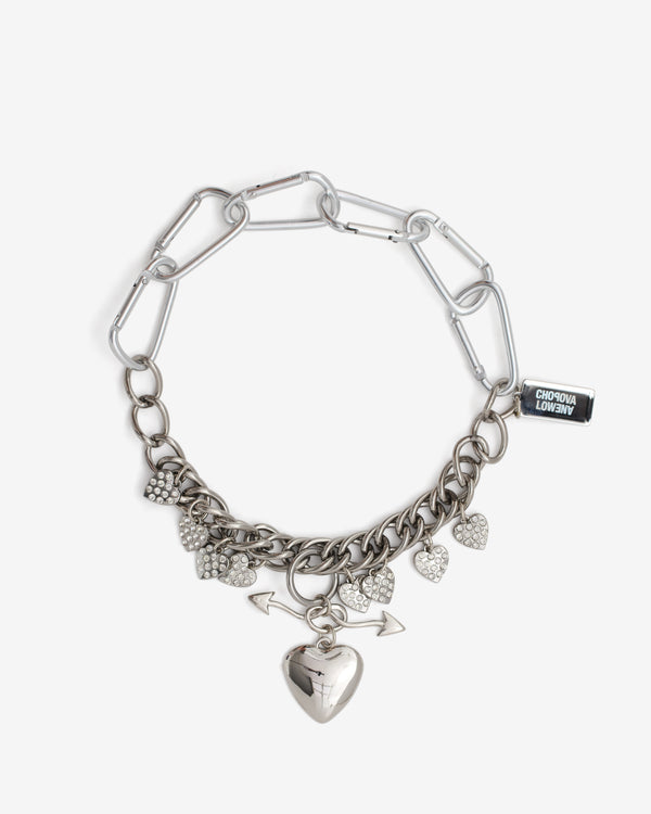 Chopova Lowena - Women’s Lots Of Love Carabiner Necklace - (Silver)