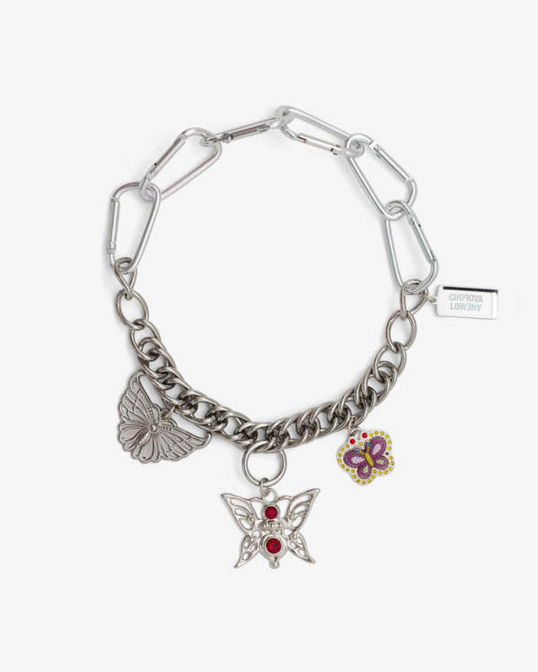 Chopova Lowena - Women’s Three Butterfly Carabiner Necklace - (Multi)