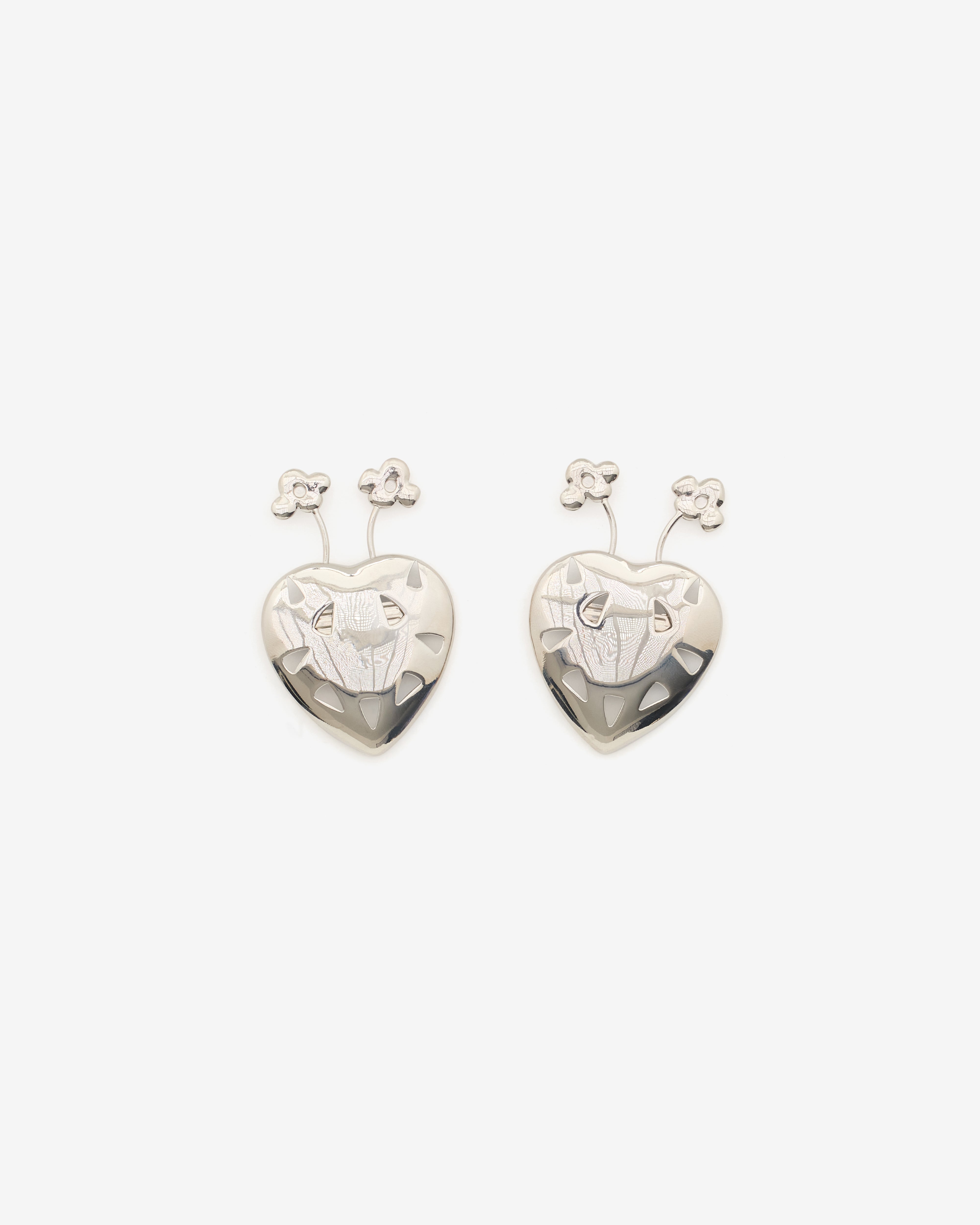 Chopova Lowena: Women's Antennae Hair Clip (Silver) | Dover Street
