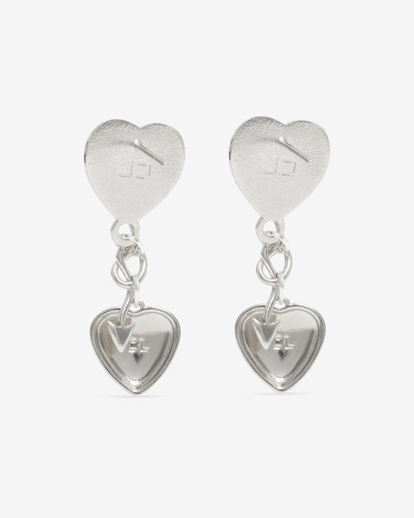 Chopova Lowena - Women’s Entwined Heart Drop Earrings - (Multi)