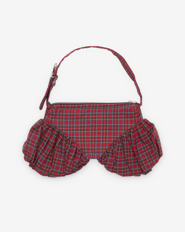 Chopova Lowena - Women’s Camille Tartan Bag - (Red)