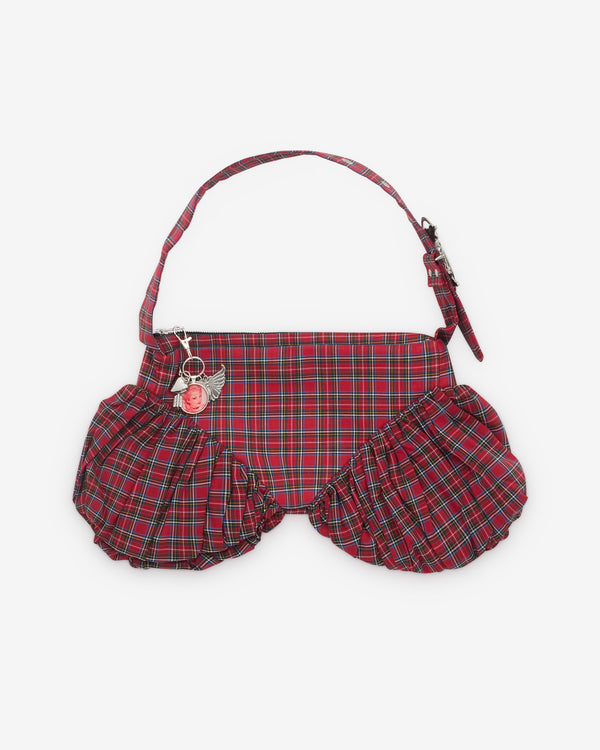 Chopova Lowena - Women’s Camille Tartan Bag - (Red)