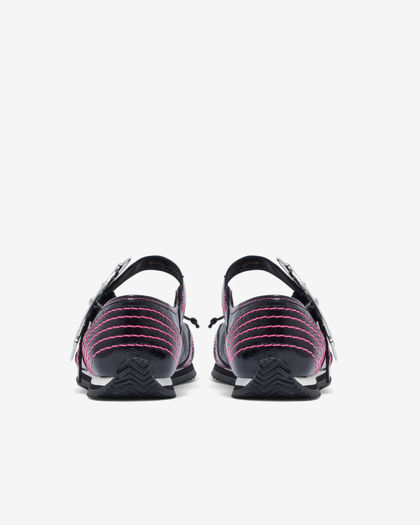 Chopova Lowena - Women's Butterfly Marta Mary Jane Loafers - (Black)
