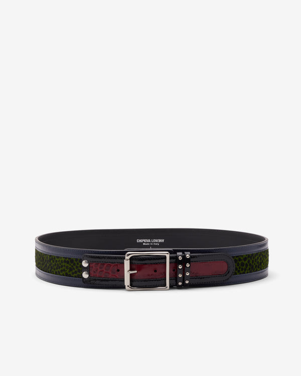 Chopova Lowena - Women's Cheetah Trouser Belt - (Multi)