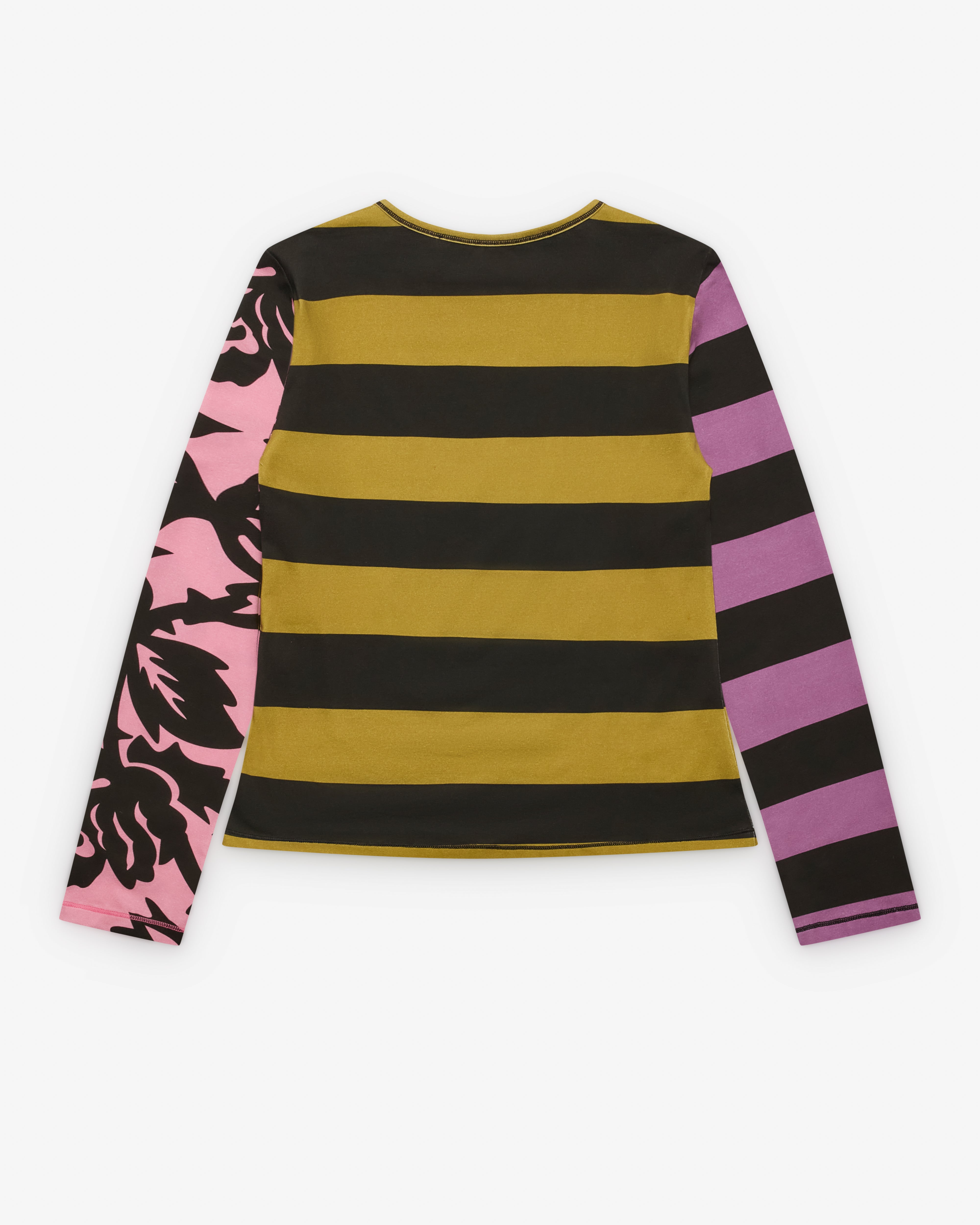 Chopova Lowena: Women's Pippi Fitted Jersey Top (Multi) | DSML E-SHOP