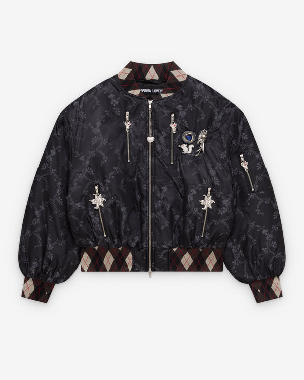Chopova Lowena - Women's Crescent Bomber Jacket - (Black)