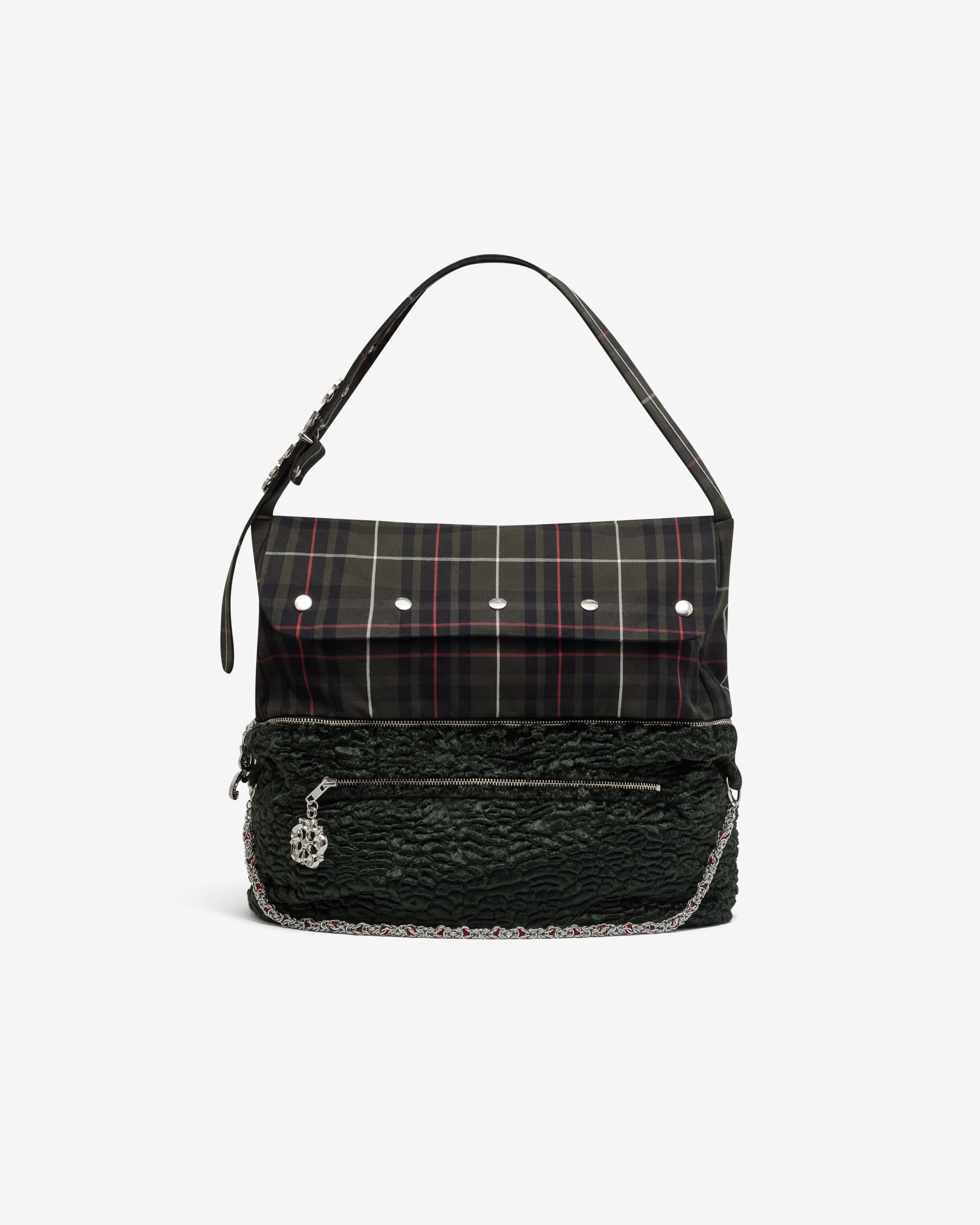Chopova Lowena: Women's Major Combo Bag (Green) | Dover Street