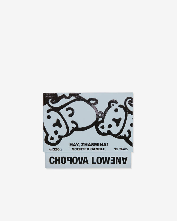 Chopova Lowena - Hay Zhasmina Candle - (Blue)