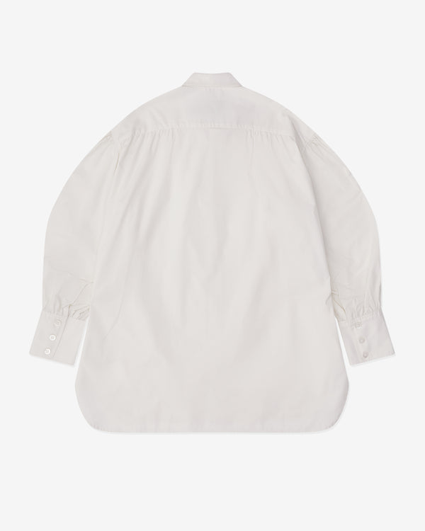 Christopher Nemeth - Men’s Curved Hem Shirt - (White)