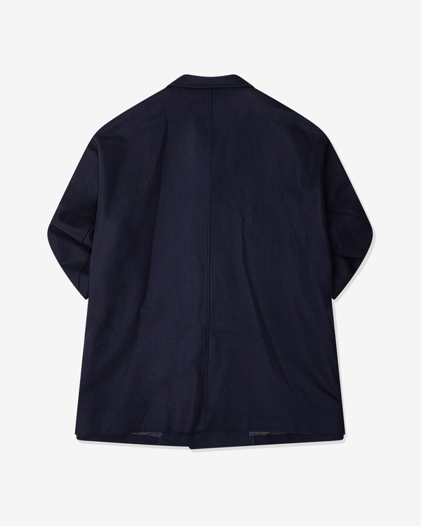 Christopher Nemeth - Men’s Drop Shoulder Coat - (Navy)