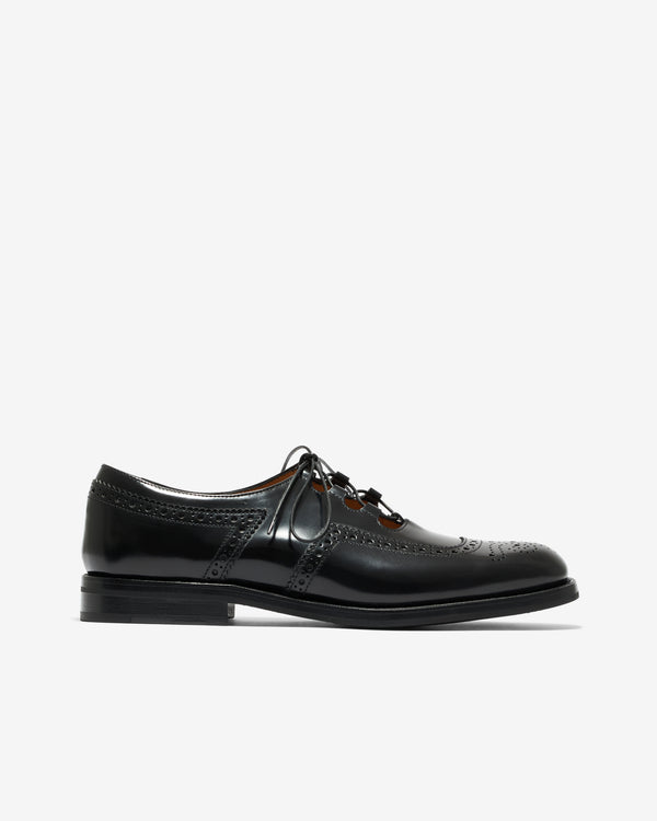 Church’s - Women’s Ghillie Brogue Shoes - (Black)